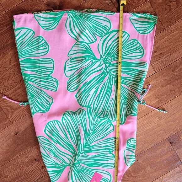 NEW Lilly Pulitzer Donna Romper Mandevilla Baby Who Let the Fronds Out Size 6 - Picture 7 of 11